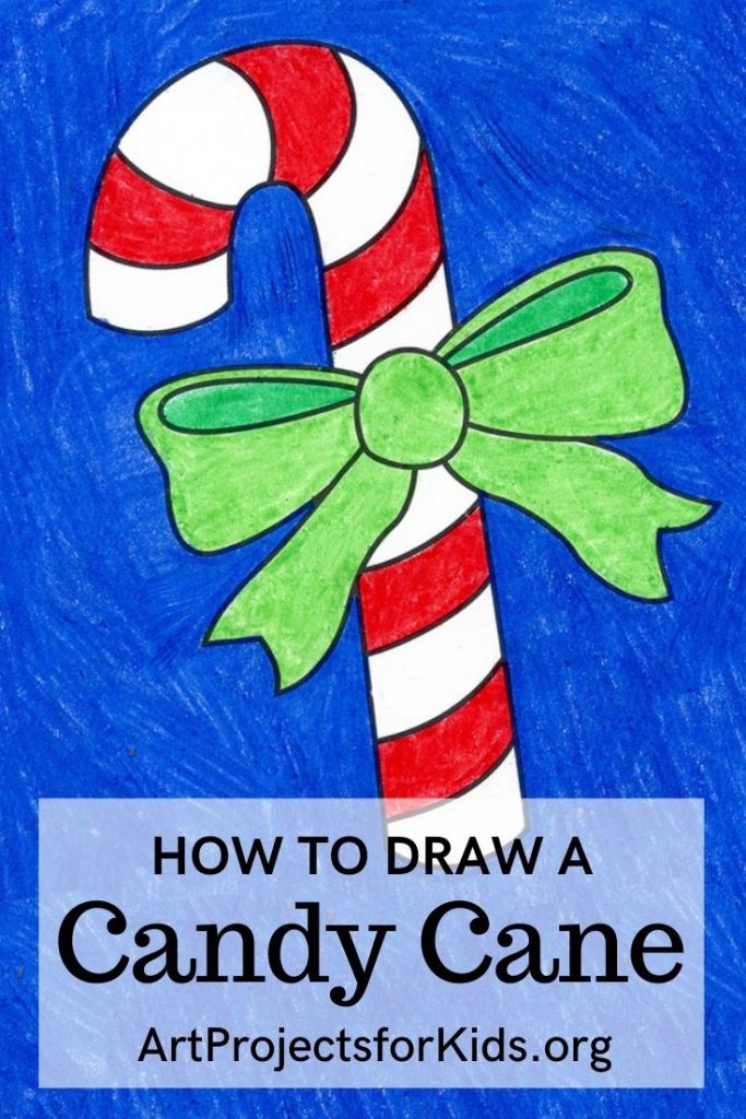 How to Draw a Candy Cane