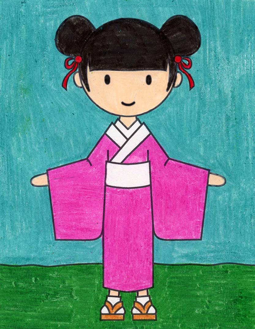 How to Draw a Kimono